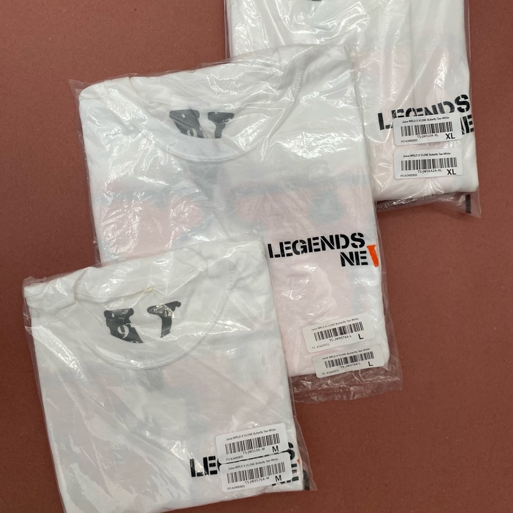 JUICE WRLD butterfly x Vlone collab